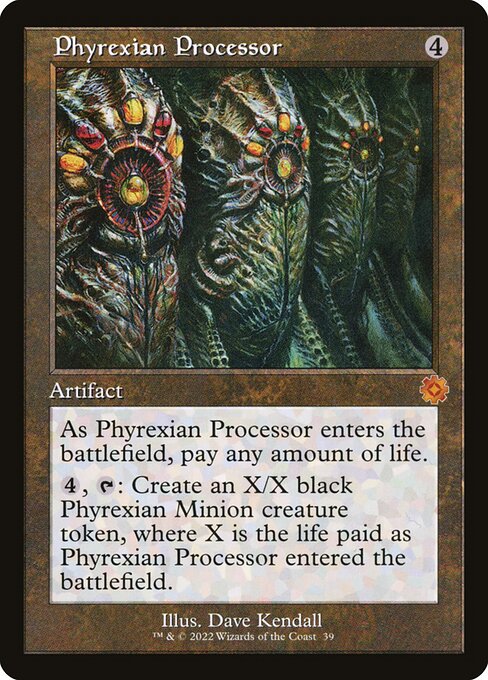 The Brothers' War Retro Artifacts - 39 - Phyrexian Processor - Mythic - C - Non-foil