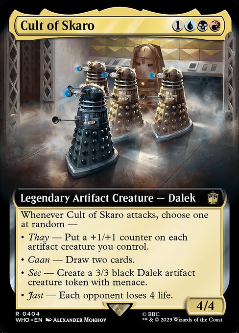 Doctor Who - 404 - Cult of Skaro - Rare - Multi - Non-foil