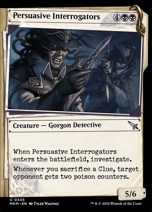 Murders at Karlov Manor - 345 - Persuasive Interrogators - Uncommon - B - Non-foil