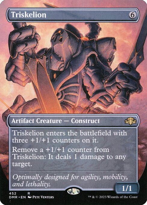 Dominaria Remastered - 452 - Triskelion - Rare - C - Non-foil
