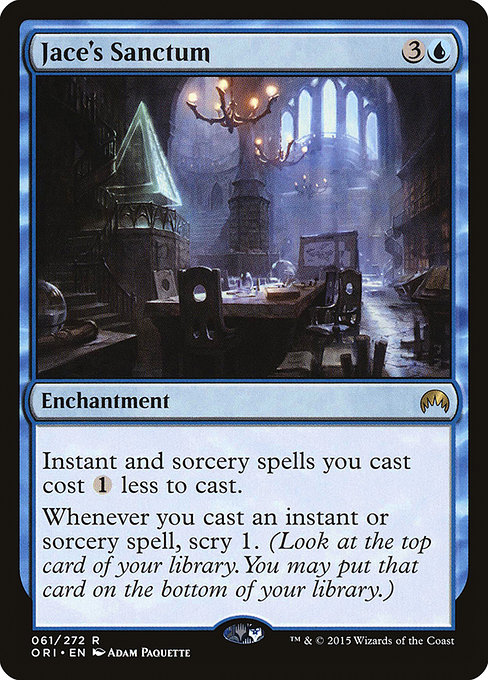 Magic Origins - 61 - Jace's Sanctum - Rare - U - Non-foil