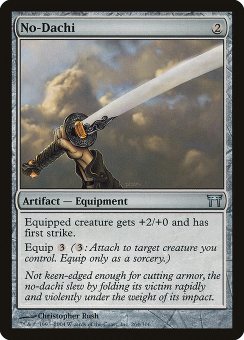 Champions of Kamigawa - 264 - No-Dachi - Uncommon - C - Non-foil