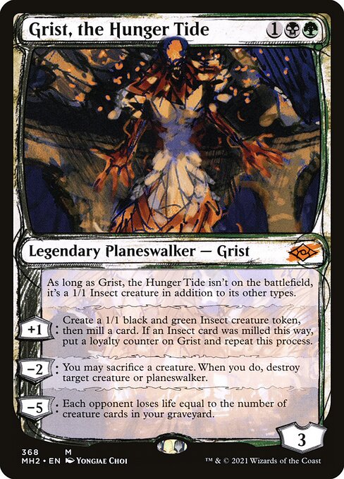 Modern Horizons 2 - 368 - Grist, the Hunger Tide - Mythic - BG - Non-foil
