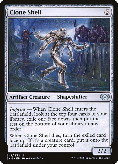 Double Masters - 241 - Clone Shell - Uncommon - C - Non-foil