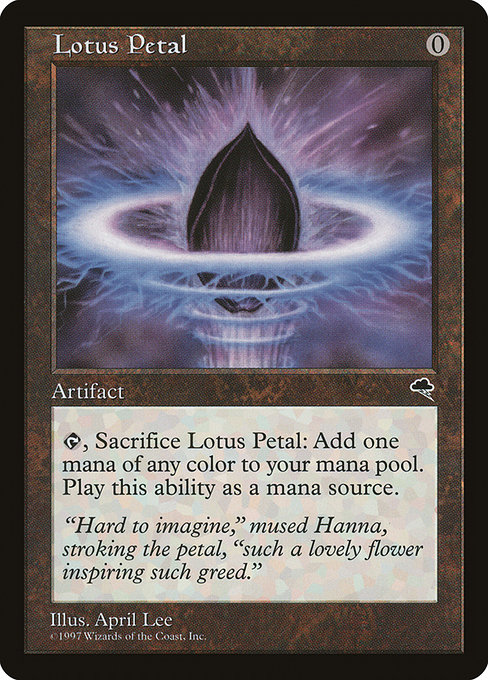 Tempest - 294 - Lotus Petal - Common - C - Non-foil