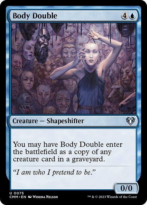Commander Masters - 75 - Body Double - Uncommon - U - Non-foil