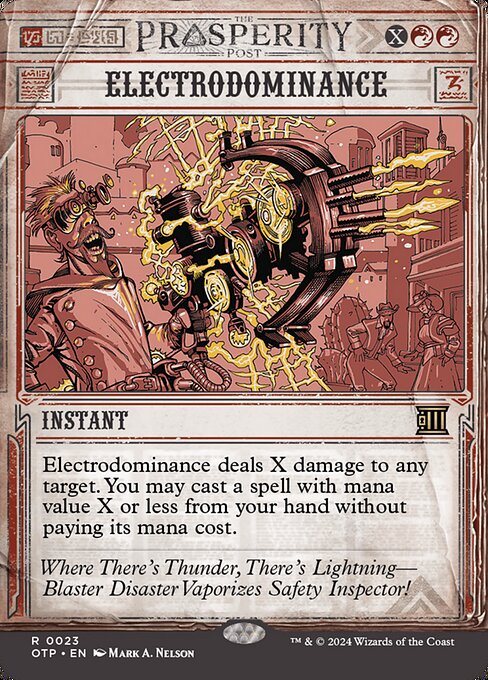 Breaking News - 23 - Electrodominance - Rare - R - Non-foil