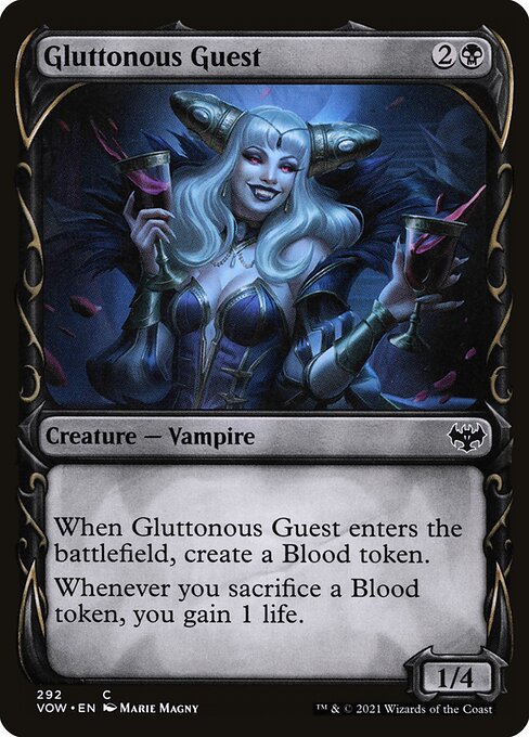 Innistrad: Crimson Vow - 292 - Gluttonous Guest - Common - B - Non-foil