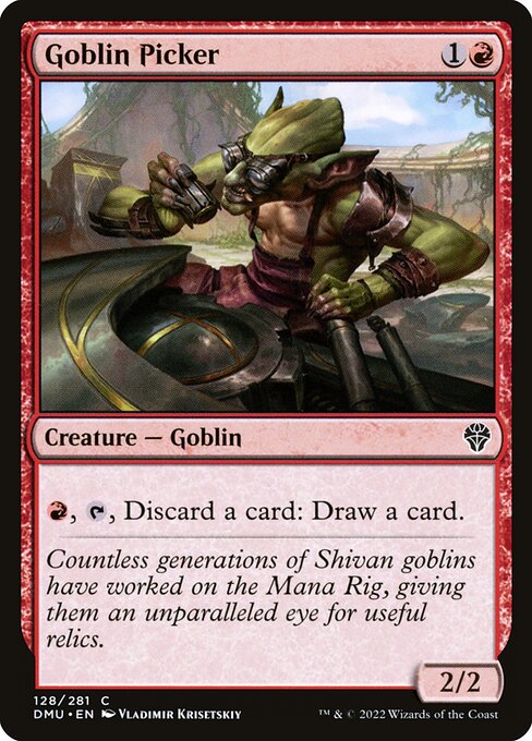 Dominaria United - 128 - Goblin Picker - Common - R - Non-foil