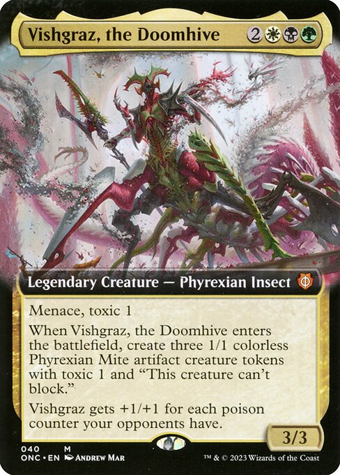 Phyrexia: All Will Be One Commander - 40 - Vishgraz, the Doomhive - Mythic - Multi - Non-foil