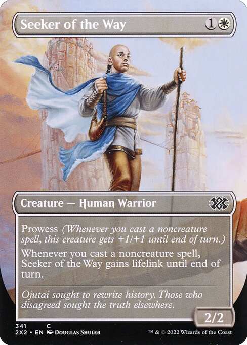 Double Masters 2022 - 341 - Seeker of the Way - Common - W - Non-foil