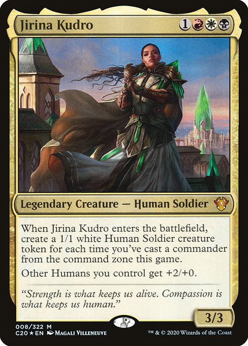 Commander 2020 - 8 - Jirina Kudro - Mythic - Multi - Foil