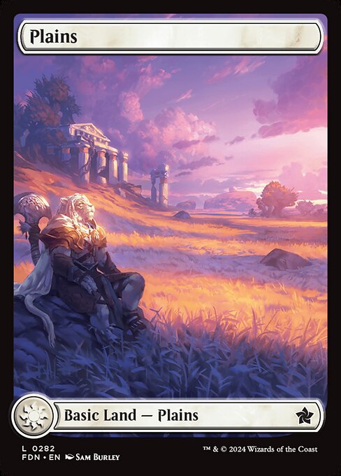 Foundations - 282 - Plains - Common - C - Foil