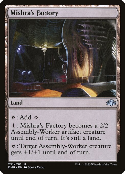 Dominaria Remastered - 251 - Mishra's Factory - Uncommon - C - Non-foil