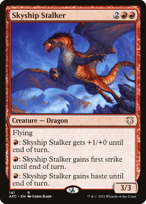 Forgotten Realms Commander - 141 - Skyship Stalker - Rare - R - Non-foil