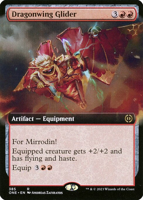Phyrexia: All Will Be One - 385 - Dragonwing Glider - Rare - R - Non-foil