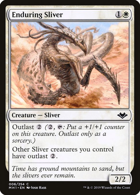 Modern Horizons - 6 - Enduring Sliver - Common - W - Non-foil