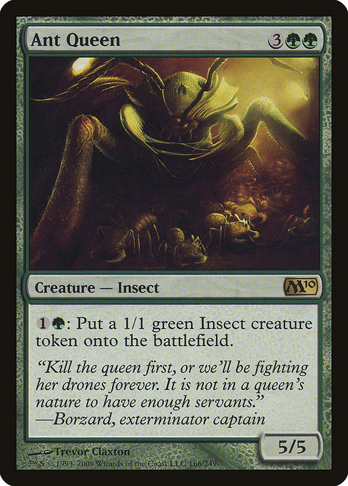 Magic 2010 - 166 - Ant Queen - Rare - G - Non-foil