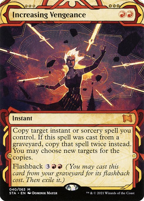 Strixhaven Mystical Archive - 40 - Increasing Vengeance - Mythic - R - Non-foil