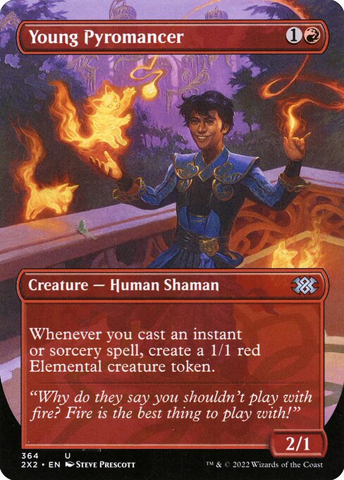 Double Masters 2022 - 364 - Young Pyromancer - Uncommon - R - Non-foil