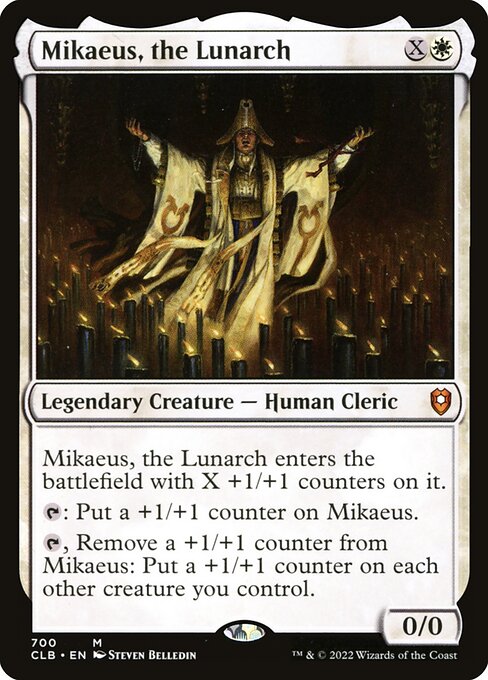 Commander Legends: Battle for Baldur's Gate - 700 - Mikaeus, the Lunarch - Mythic - W - Non-foil