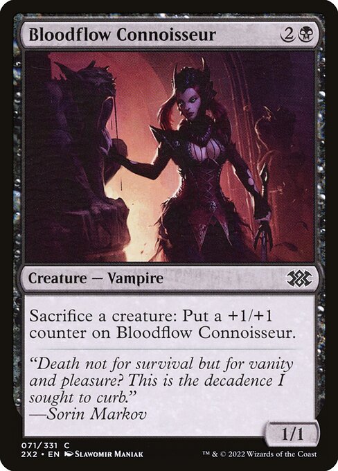Double Masters 2022 - 71 - Bloodflow Connoisseur - Common - B - Non-foil