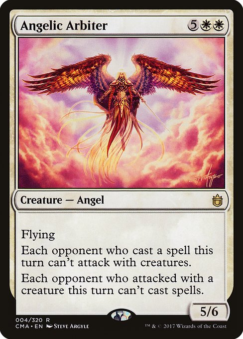 Commander Anthology - 4 - Angelic Arbiter - Rare - W - Non-foil