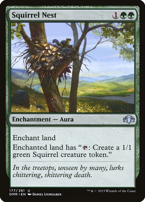 Dominaria Remastered - 177 - Squirrel Nest - Uncommon - G - Non-foil