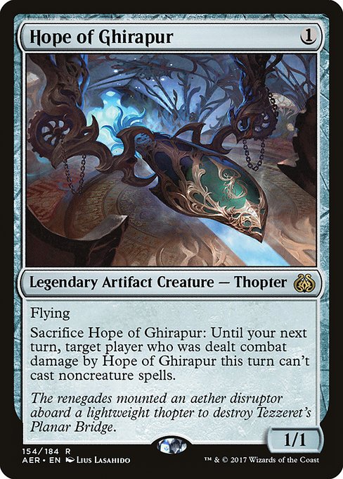 Aether Revolt - 154 - Hope of Ghirapur - Rare - C - Non-foil
