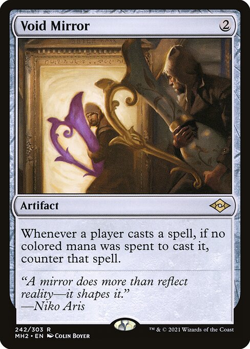 Modern Horizons 2 - 242 - Void Mirror - Rare - C - Non-foil