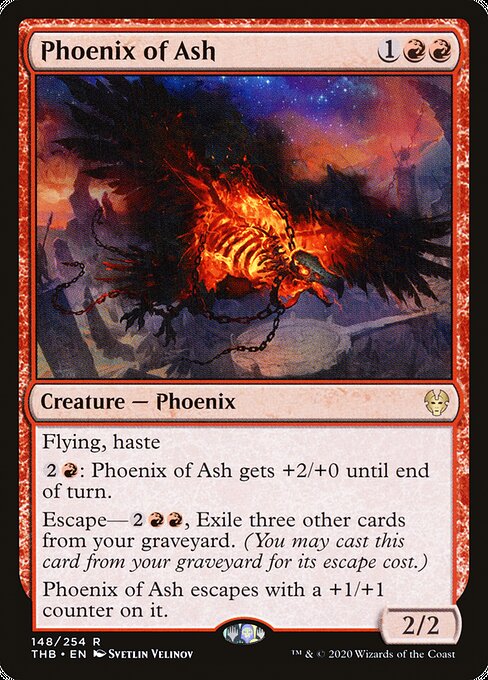 Theros Beyond Death - 148 - Phoenix of Ash - Rare - R - Non-foil