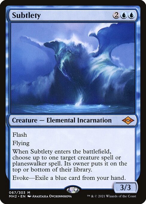 Modern Horizons 2 - 67 - Subtlety - Mythic - U - Non-foil
