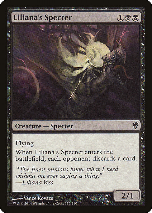 Conspiracy - 116 - Liliana's Specter - Common - B - Non-foil