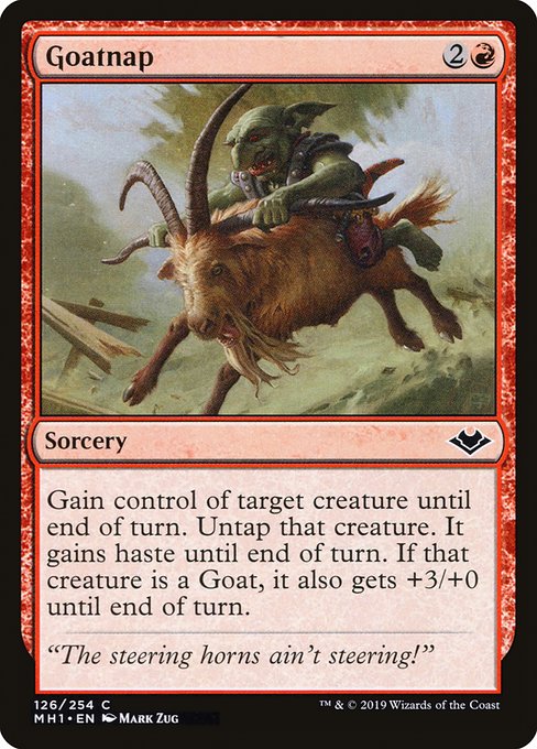 Modern Horizons - 126 - Goatnap - Common - R - Non-foil