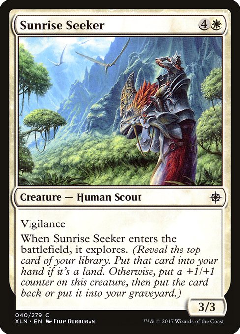 Ixalan - 40 - Sunrise Seeker - Common - W - Non-foil