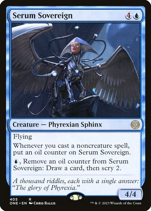 Phyrexia: All Will Be One - 405 - Serum Sovereign - Rare - U - Non-foil