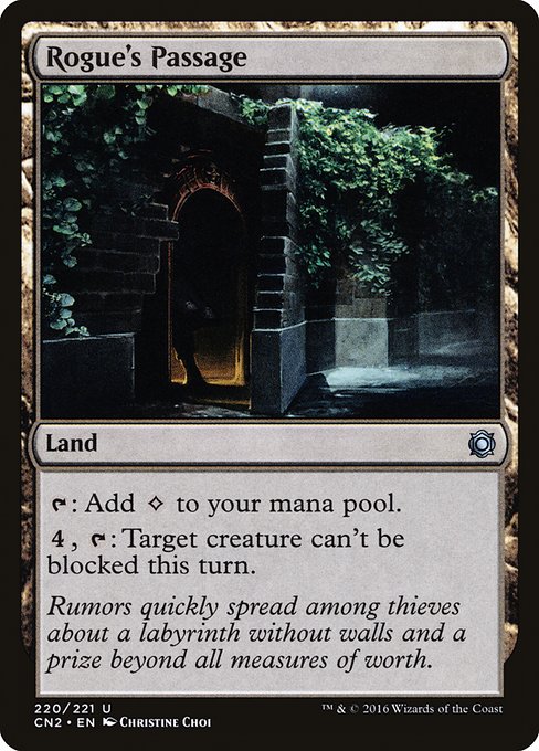 Conspiracy: Take the Crown - 220 - Rogue's Passage - Uncommon - C - Non-foil
