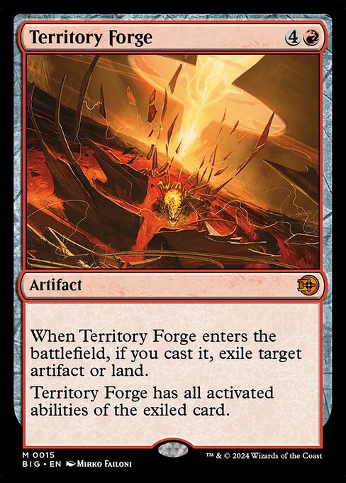 The Big Score - 15 - Territory Forge - Mythic - R - Non-foil