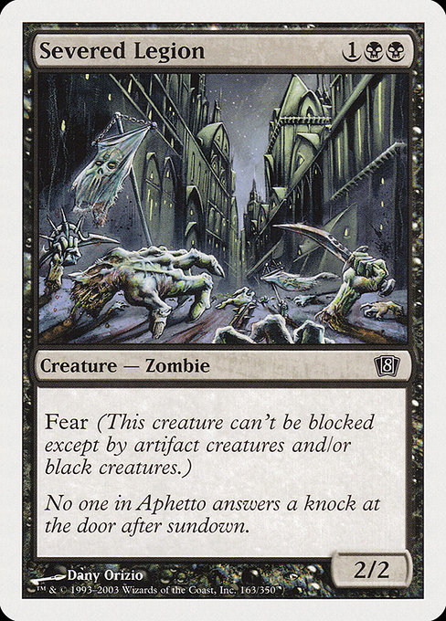 Eighth Edition - 163 - Severed Legion - Common - B - Non-foil
