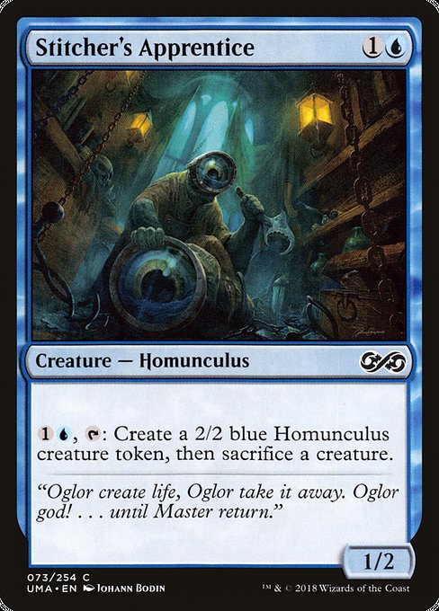 Ultimate Masters - 73 - Stitcher's Apprentice - Common - U - Non-foil