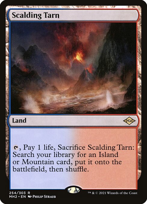 Modern Horizons 2 - 254 - Scalding Tarn - Rare - C - Non-foil