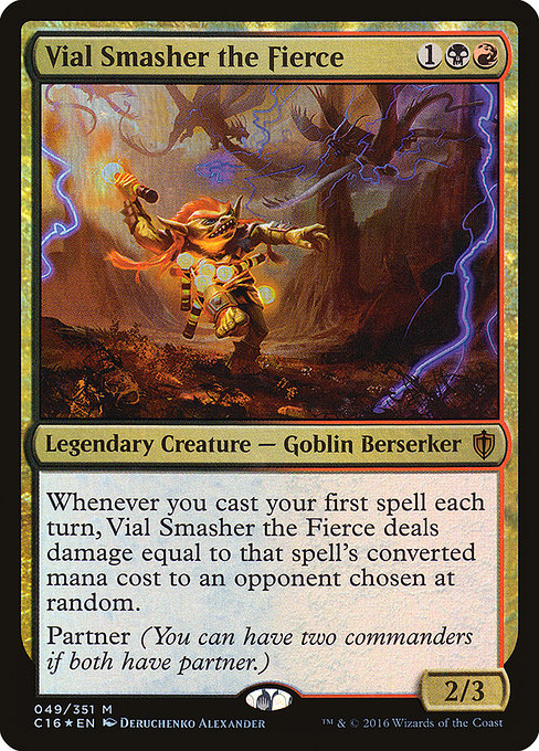 Commander 2016 - 49 - Vial Smasher the Fierce - Mythic - BR - Foil