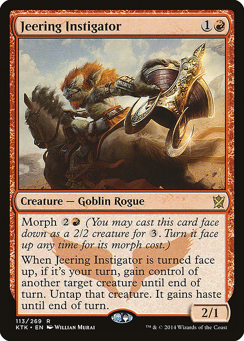 Khans of Tarkir - 113 - Jeering Instigator - Rare - R - Non-foil