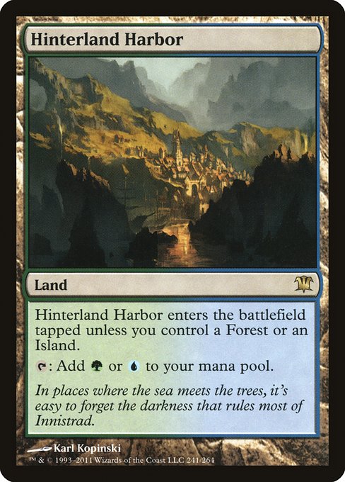 Innistrad - 241 - Hinterland Harbor - Rare - C - Non-foil
