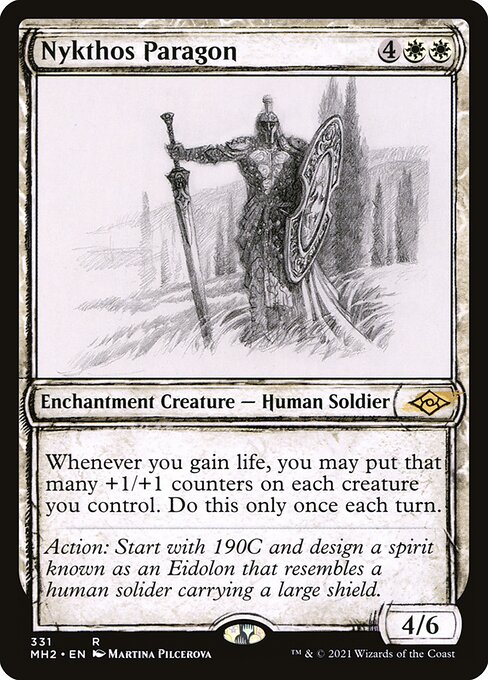 Modern Horizons 2 - 331 - Nykthos Paragon - Rare - W - Foil