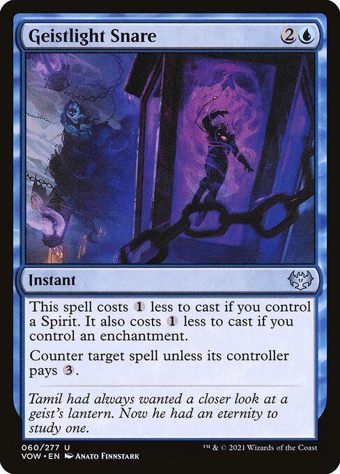 Innistrad: Crimson Vow - 60 - Geistlight Snare - Uncommon - U - Non-foil