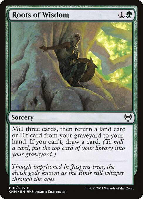 Kaldheim - 190 - Roots of Wisdom - Common - G - Non-foil
