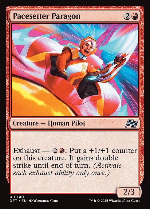 Aetherdrift - 140 - Pacesetter Paragon - Uncommon - R - Non-foil