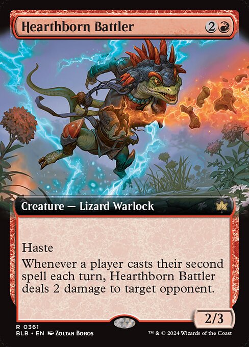 Bloomburrow - 361 - Hearthborn Battler - Rare - R - Non-foil