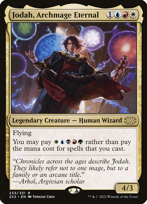 Double Masters 2022 - 233 - Jodah, Archmage Eternal - Rare - Multi - Non-foil
